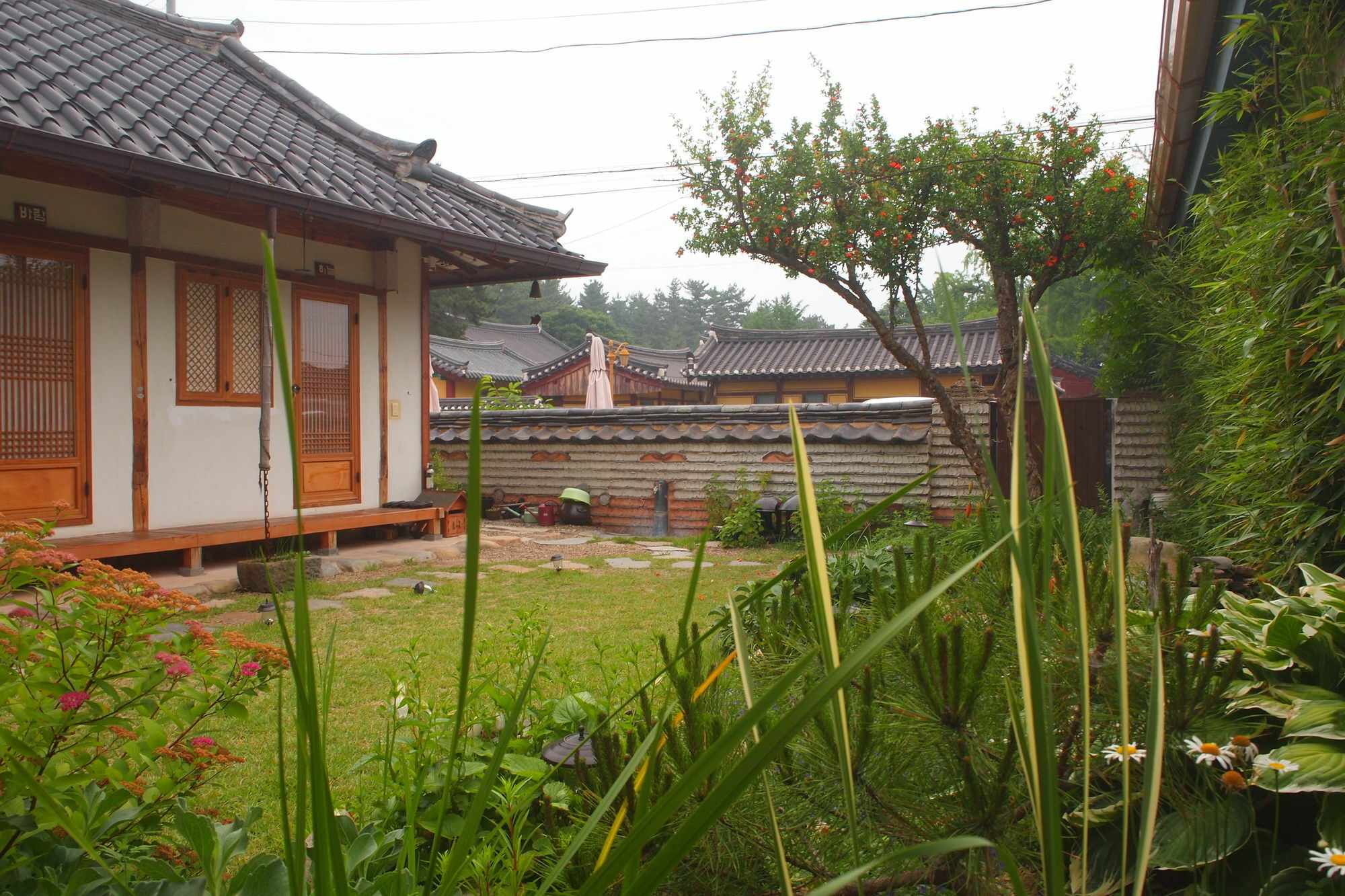 Floral Space Hanok Guesthouse Kjongdzsu Kültér fotó