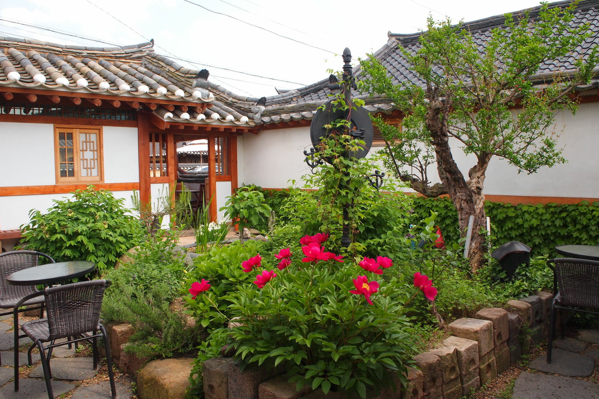 Floral Space Hanok Guesthouse Kjongdzsu Kültér fotó