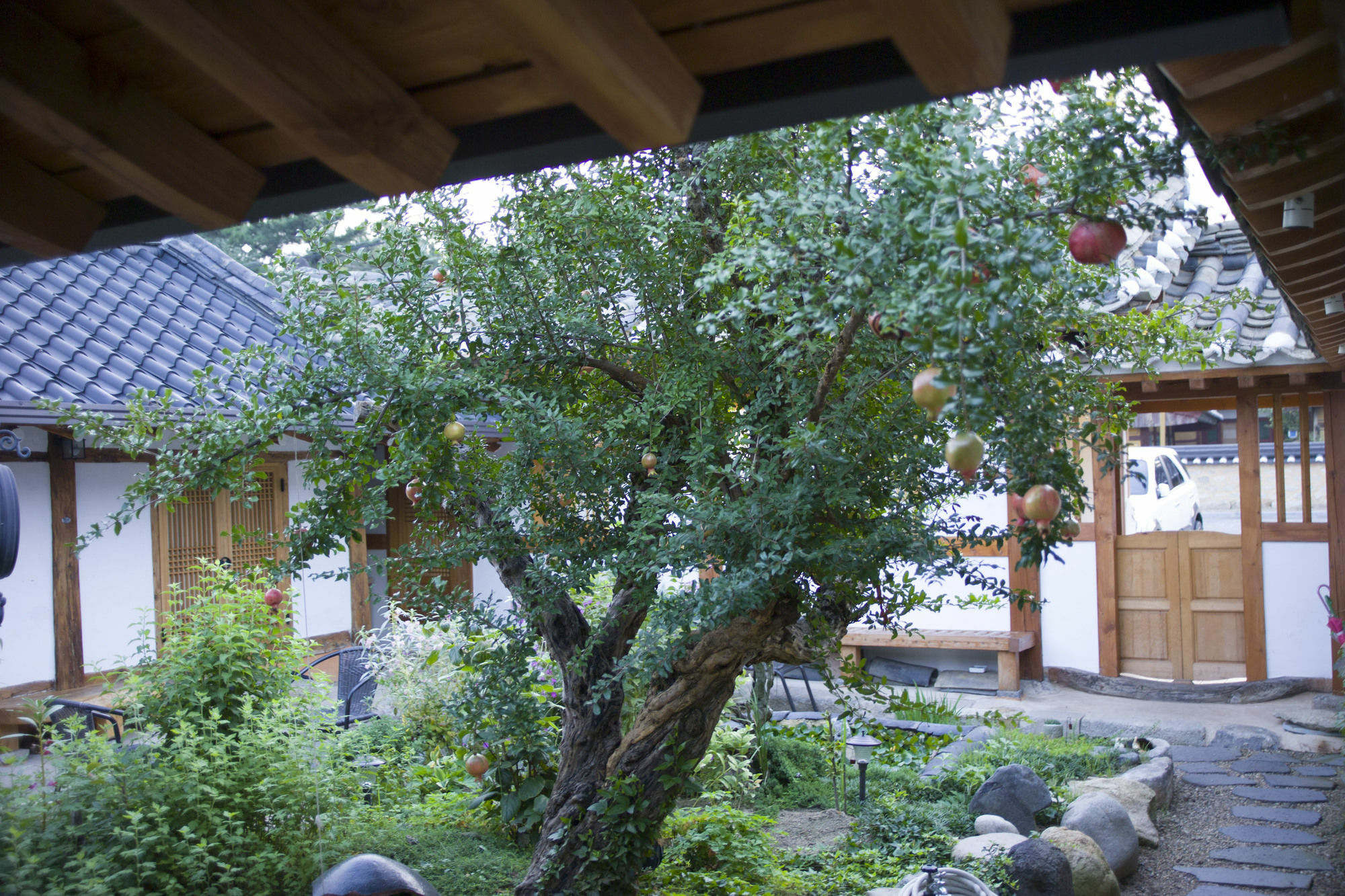 Floral Space Hanok Guesthouse Kjongdzsu Kültér fotó